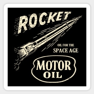 Rocket Motor Oil by © Buck tee Originals Sticker